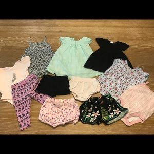 Baby girl spring and summer bundle- 9 months